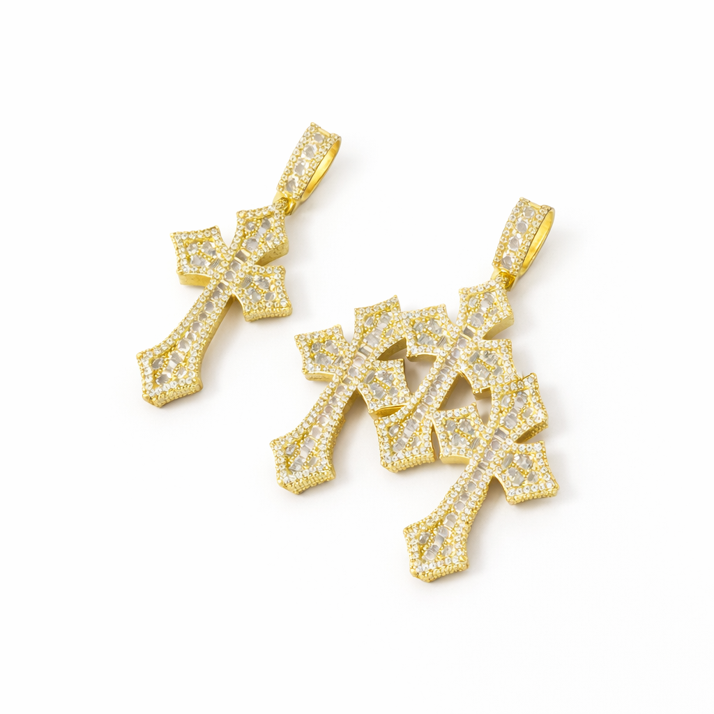 Triple Baguette Cross