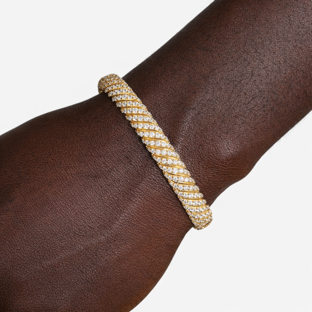 Twisted Wave Bracelet