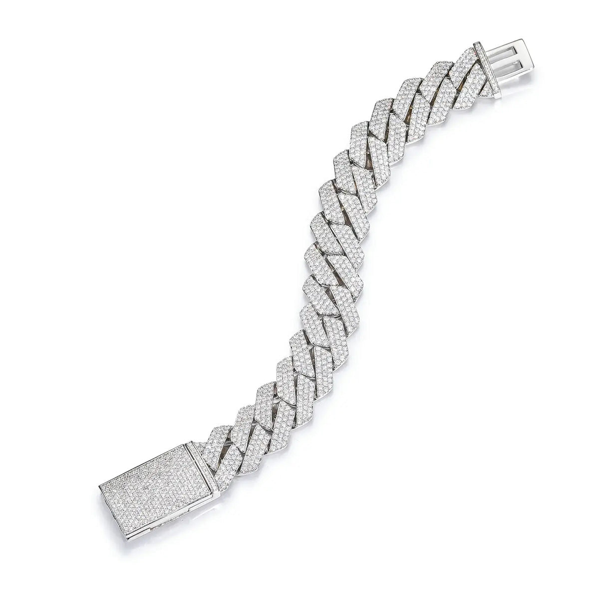 Cuban Link Prong Bracelets