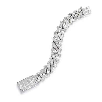 Cuban Link Prong Bracelets