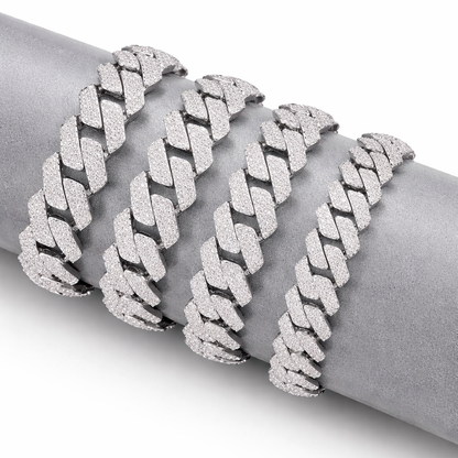Cuban Link Prong Bracelets