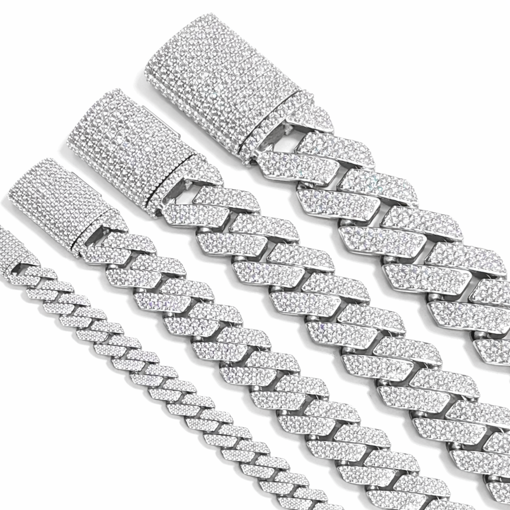 Prong Cuban Link Chain