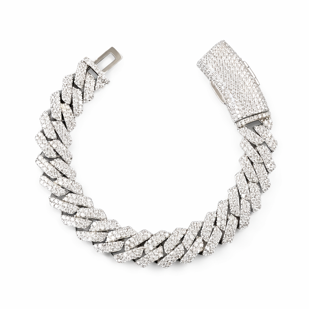 Cuban Link Prong Bracelets