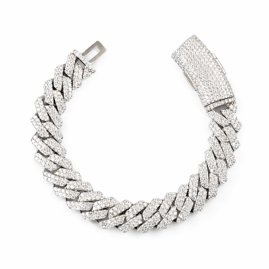 Cuban Link Prong Bracelets