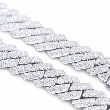 Prong Cuban Link Chain